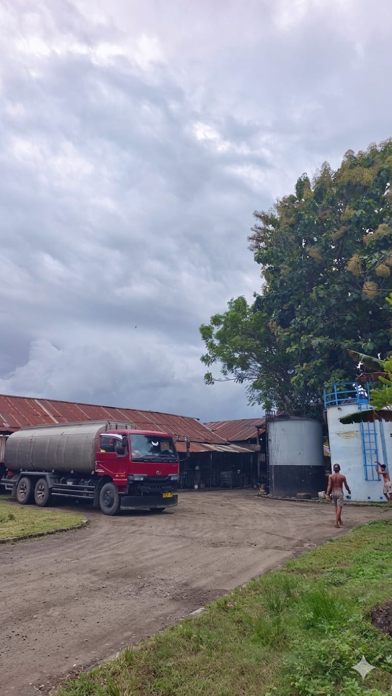 Drum jelantah siap salur
